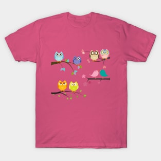 Owl Branches T-Shirt